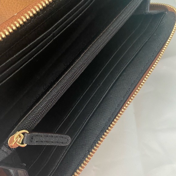 Michael Kors leather backpack & wallet